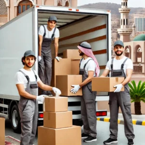 شركة نقل اثاث بمكة المكرمة مع التغليف والفك والتركيب